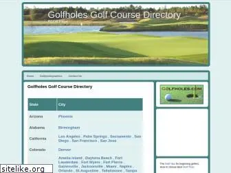 golfholes.com