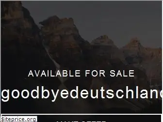 goodbyedeutschland.com