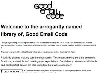 goodemailcode.com