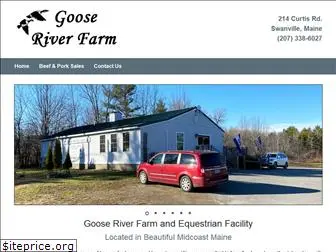 gooseriverfarm.com