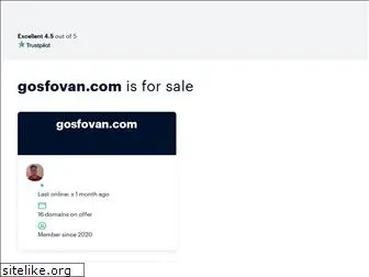 gosfovan.com