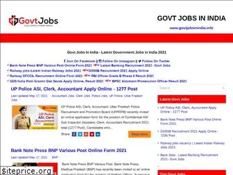 govtjobsinindia.info