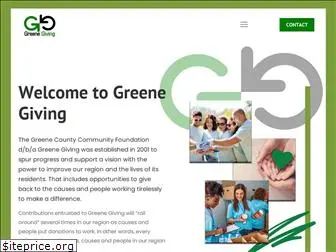 greenegiving.org