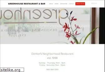 greenhouserestaurantdenton.com