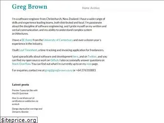 gregbrown.co
