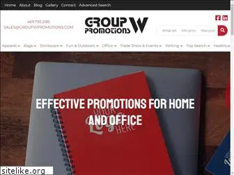 groupwpromotions.com