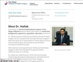 hallakplasticsurgery.com