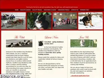hamilton-dog-obedience.com