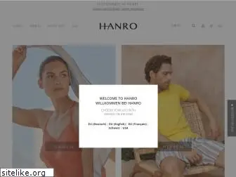 hanro.com