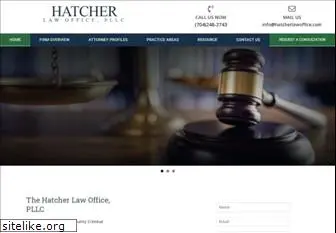 hatcherlawoffice.com