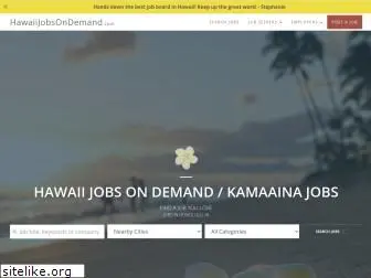 hawaiijobsondemand.com