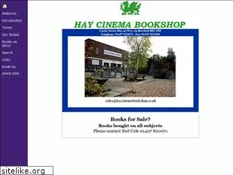 haycinemabookshop.co.uk