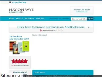 www.hayonwyebooksellers.co.uk