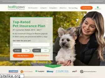 healthypawspetinsurance.com