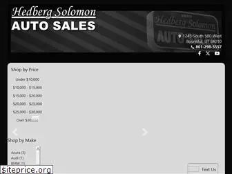 hedbergsolomonauto.com