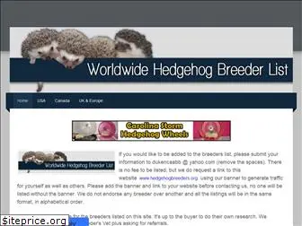 hedgehogbreeders.org