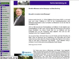 heinz-bensberg.de