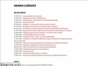 henriksjokvist.net