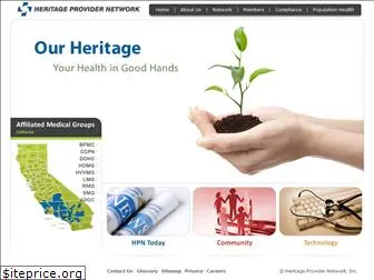 heritageprovidernetwork.com