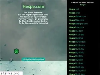 hespe.com