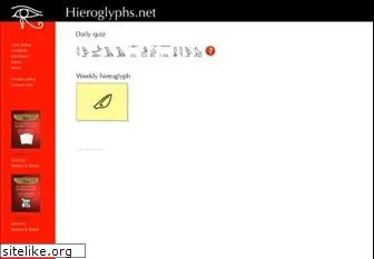 hieroglyphs.net