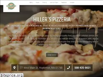 hillerspizzeria.com