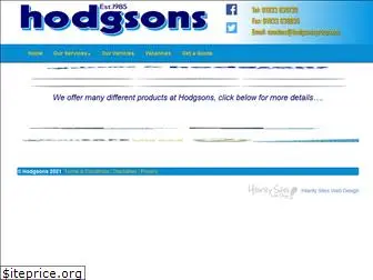 hodgsonscoaches.com