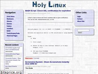 holylinux.net