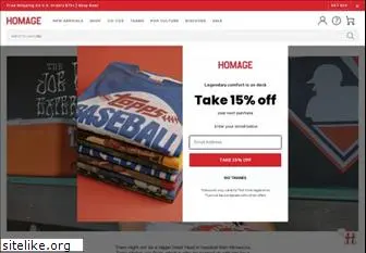 homageclothing.com