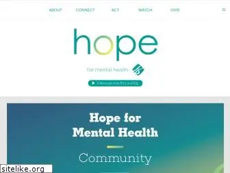 hope4mentalhealth.com
