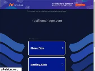 hostfilemanager.com