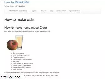 howtomakecider.com