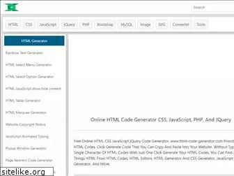 html-code-generator.com