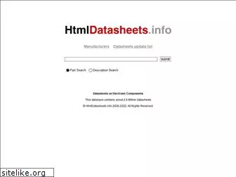 htmldatasheets.info