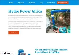hydropowerafrica.com