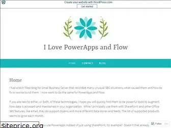 ilovepowerapps.wordpress.com