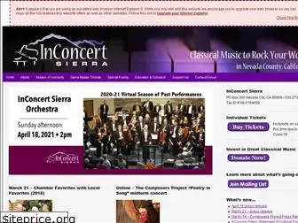 inconcertsierra.org