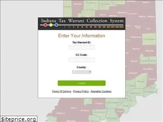 indianataxwarrants.com