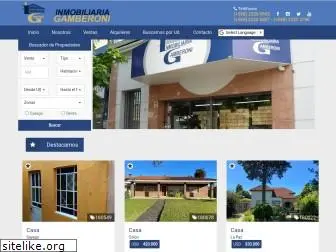 inmobiliariagamberoni.com