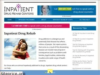 inpatientdrugrehabcenters.com