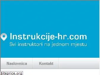 instrukcije-hr.com