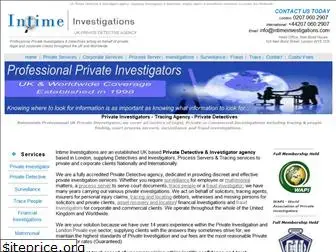 intimeinvestigations.com