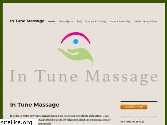 intunemassage.com