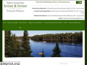 irvineandirvinefuneralhome.com