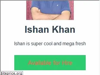 ishankhan.com