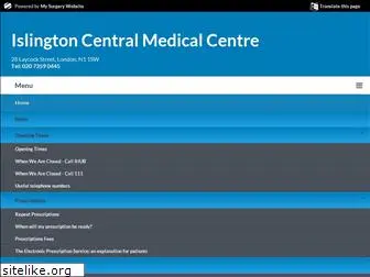 islingtoncentralmedicalcentre.org