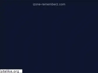 izone-rememberz.com