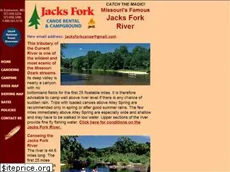 jacksforkcanoe.com