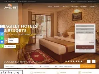 jagjeethotelsandresorts.com