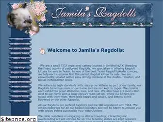 jamilasragdolls.com